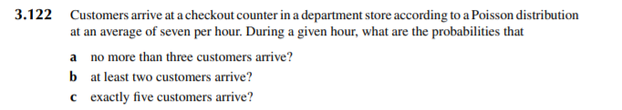 Solved 3.125 Refer to Exercise 3.122. If it takes | Chegg.com