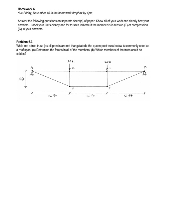 Solved Homework 6 due Friday, November 16 in the homework | Chegg.com
