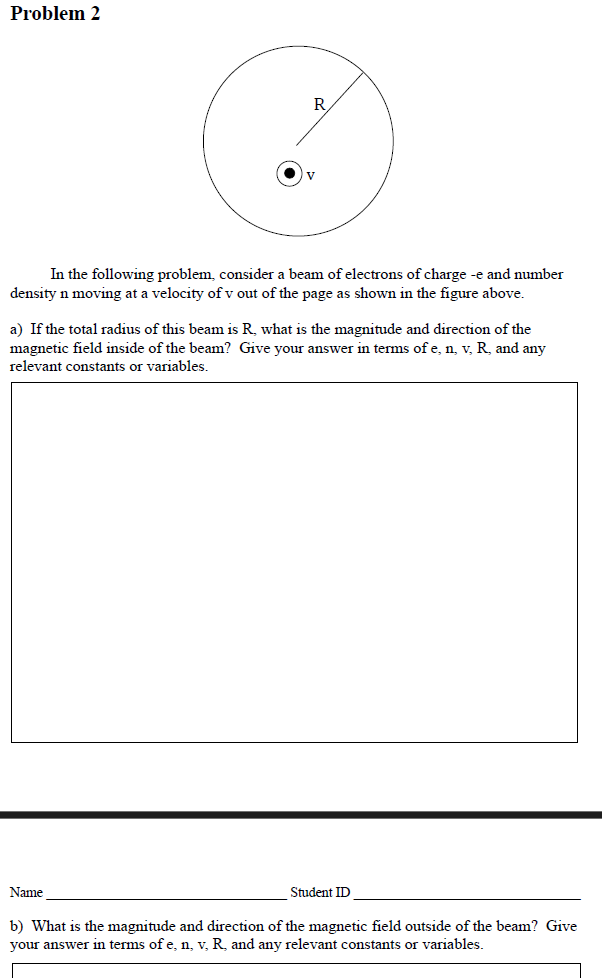 Solved Problem 2 ﻿Problem 3A rectangular loop of wire of | Chegg.com