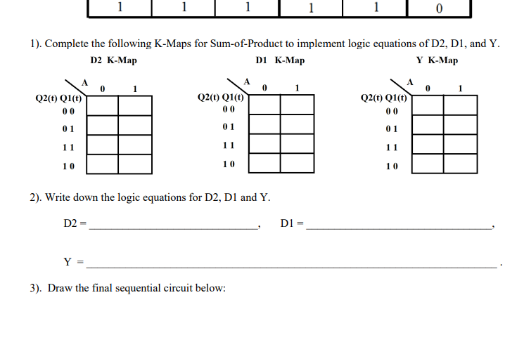 Solved Part 2.2 [24 Points] Design A Sequential Circuit To | Chegg.com