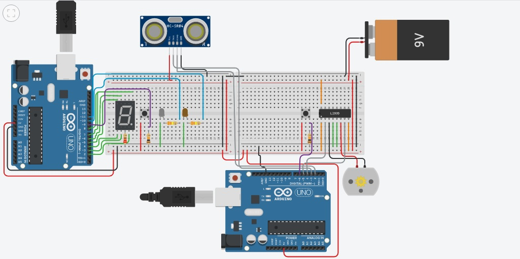 Solved The arduino code is required capable of starting the | Chegg.com