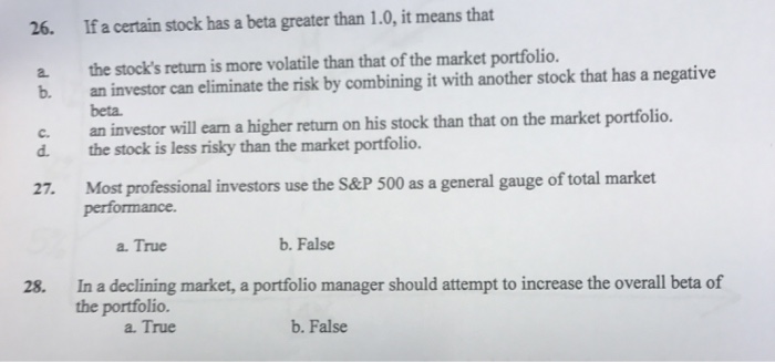 solved-26-if-a-certain-stock-has-a-beta-greater-than-1-0-chegg