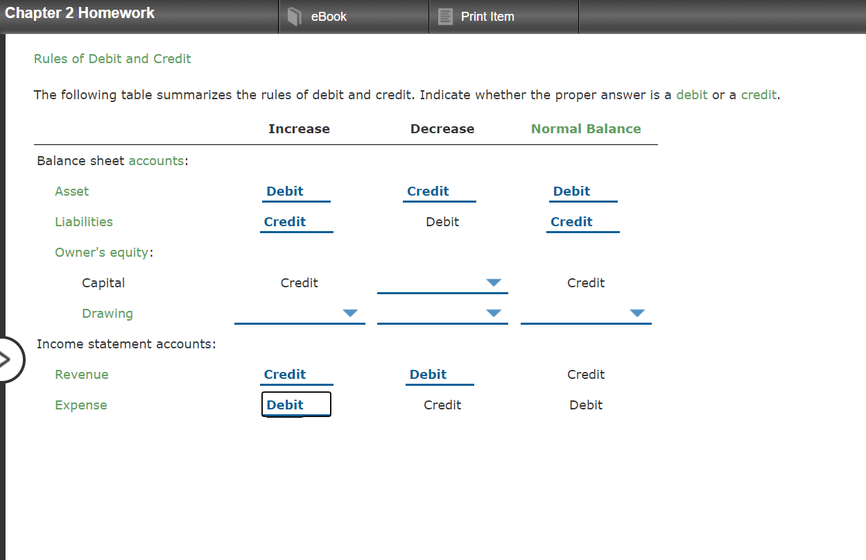 solved-chapter-2-homework-ebook-print-item-rules-of-debit-chegg