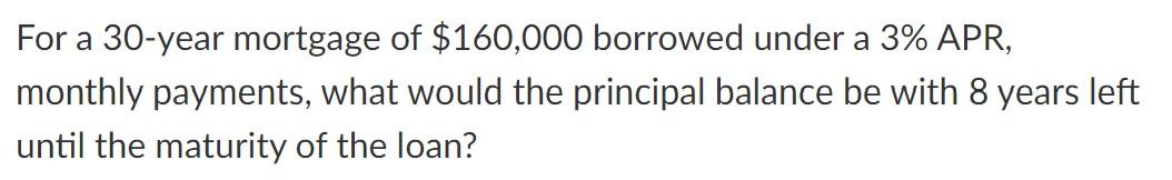 what would mortgage payment be on 160 000