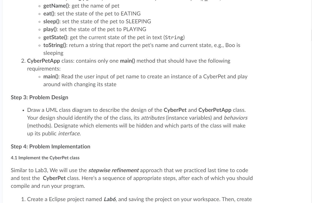 Solved Objectives The objectives of this lab are: The | Chegg.com