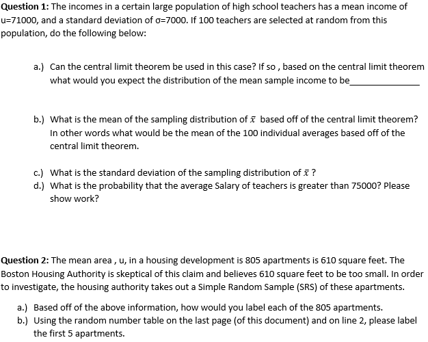 Solved Question 1: The incomes in a certain large population | Chegg.com