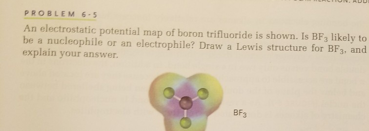 Solved PROBLEM 6-5 An electrostatic potential map of boron | Chegg.com