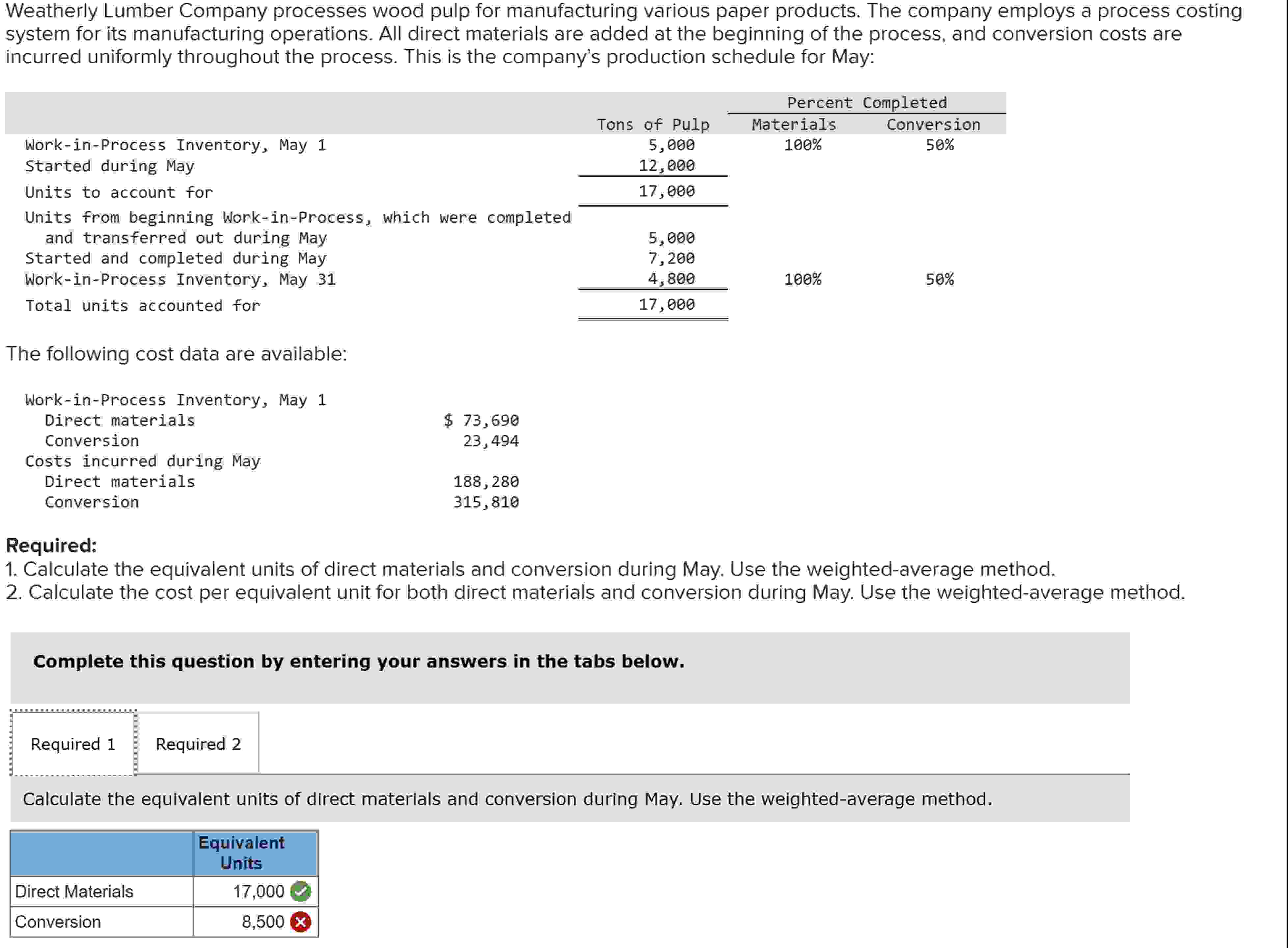 Solved Please answer carefully, Using the weighted average | Chegg.com