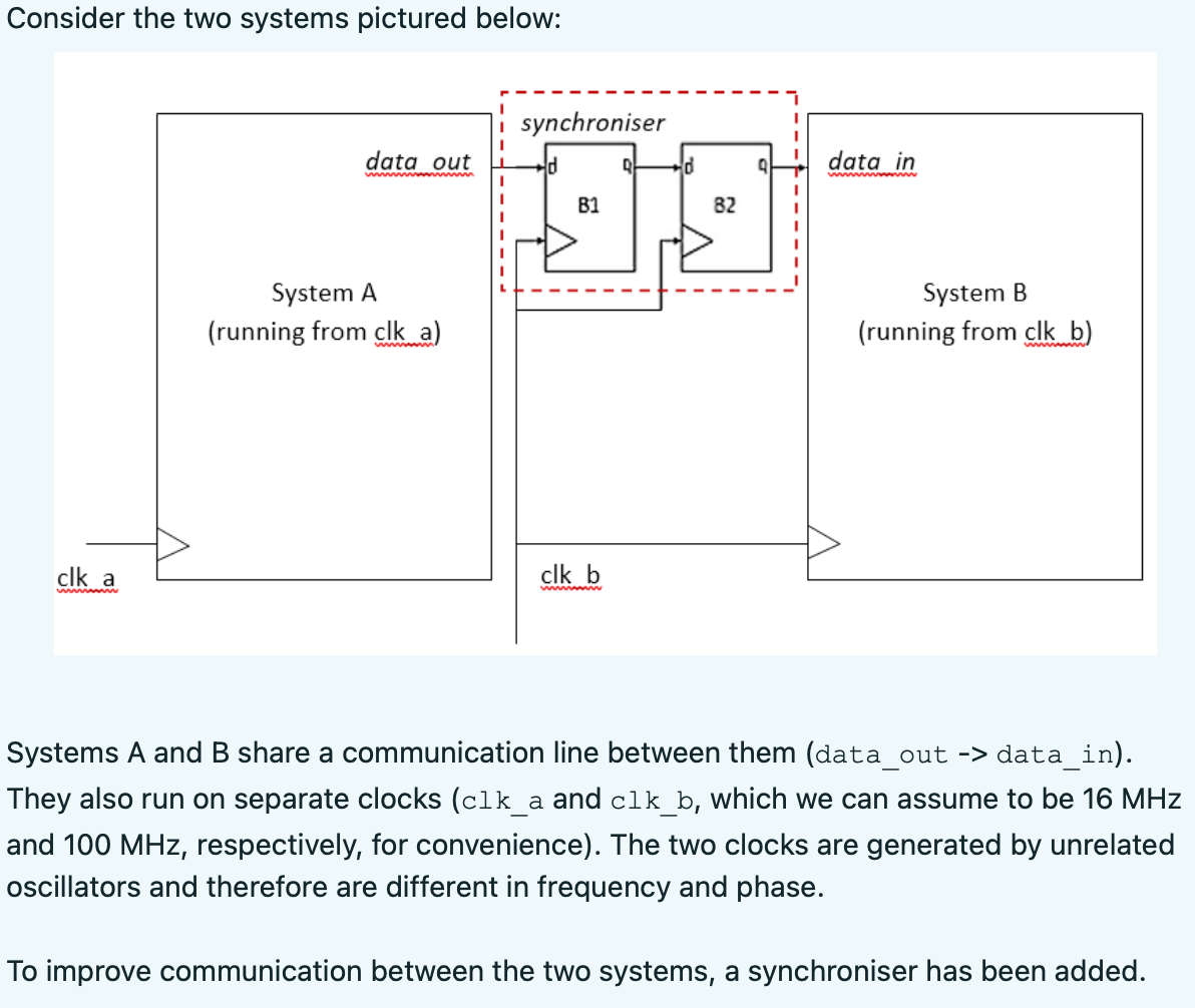 Solved Consider The Two Systems Pictured Below: 1 I | Chegg.com