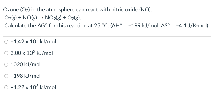 solved-ozone-o3-in-the-atmosphere-can-react-with-nitric-chegg