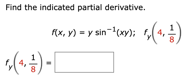 Solved Find the first partial derivatives of the function. e | Chegg.com