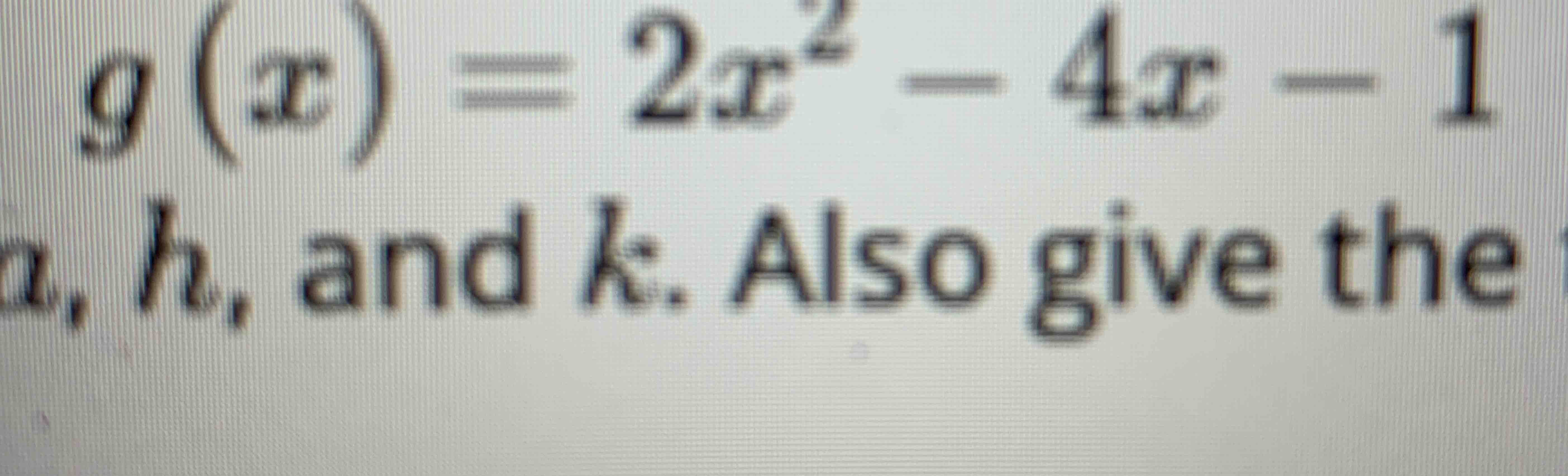 Solved G X 2x2 4x 1a H ﻿and K