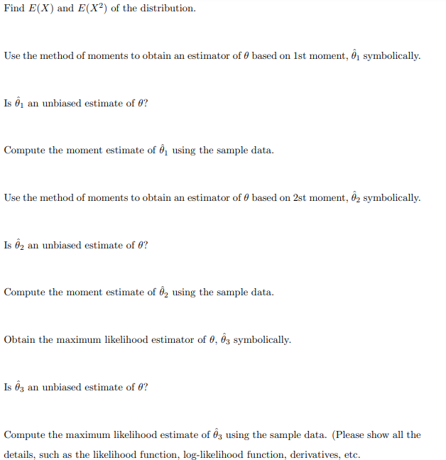 Let X1 X2 Represent A Random Sample From A Chegg Com