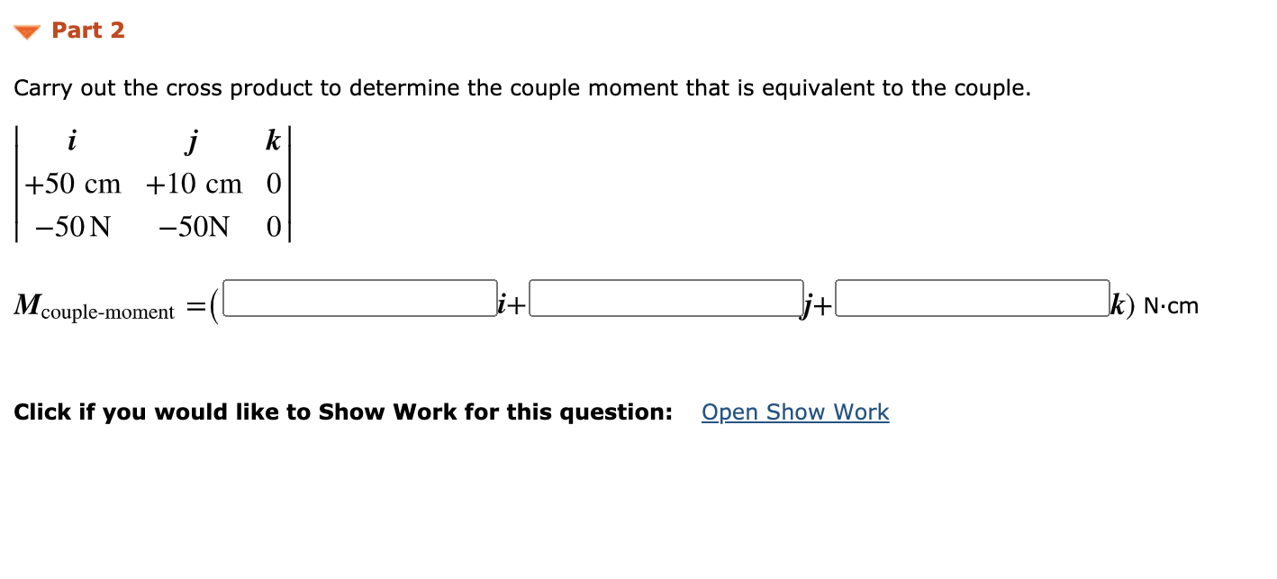 Solved Consider Equation 3 22 M Couple R Xf Part 1 The Chegg Com