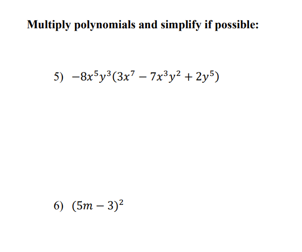 Solved Use the laws of exponents to simplify, Write your | Chegg.com