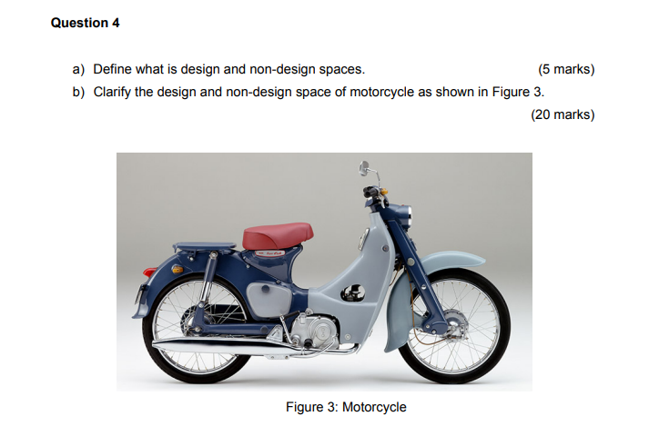 Solved Question 4 a) Define what is design and non-design | Chegg.com