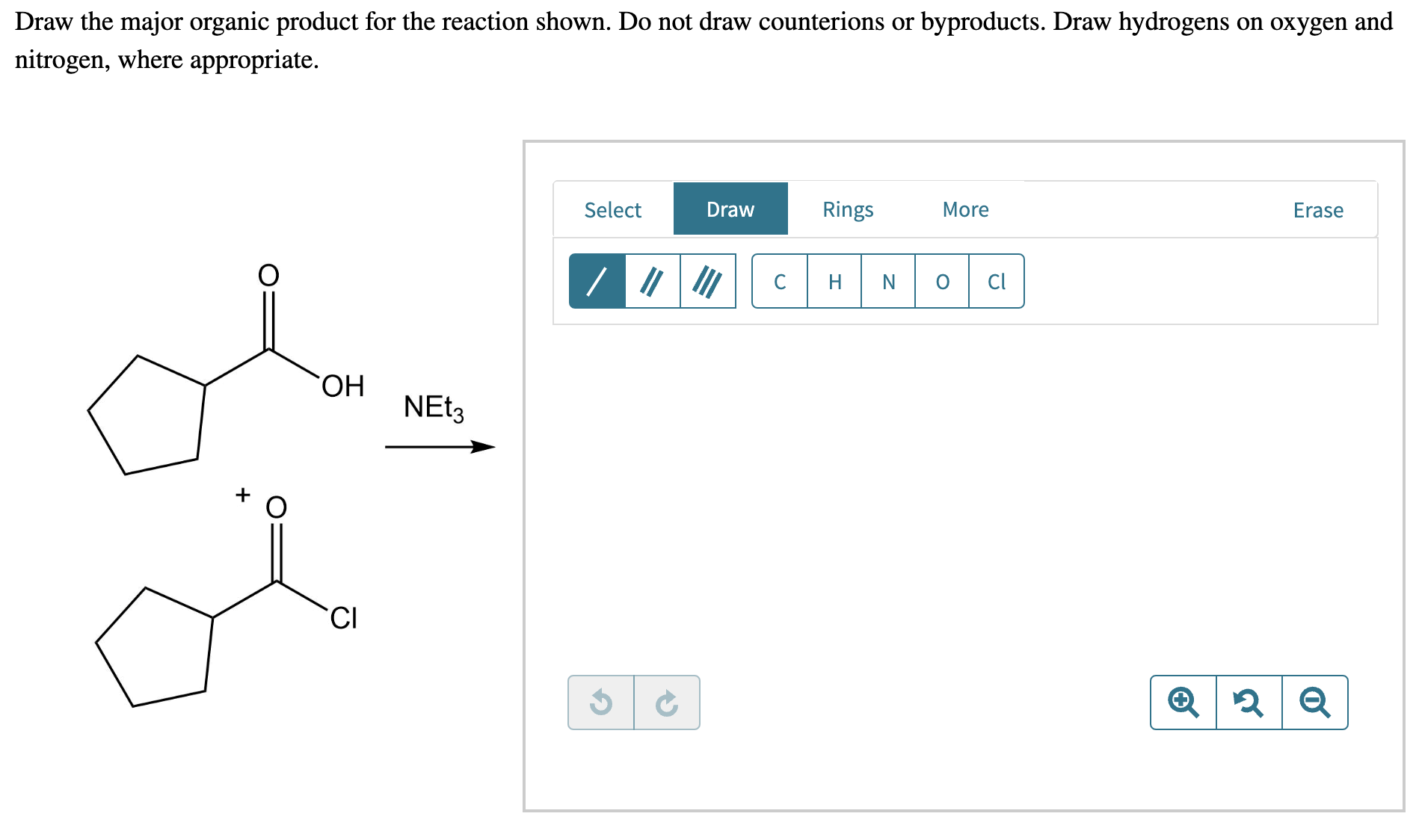 solved-draw-the-major-organic-product-for-the-reaction-chegg