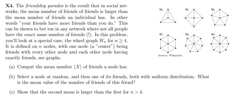 X4 The Friendship Parador Is The Result That In S Chegg Com