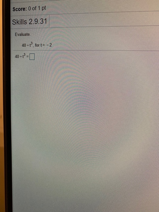 Solved Score: 0 of 1 pt Skills 2.9.26 Find the numerical | Chegg.com