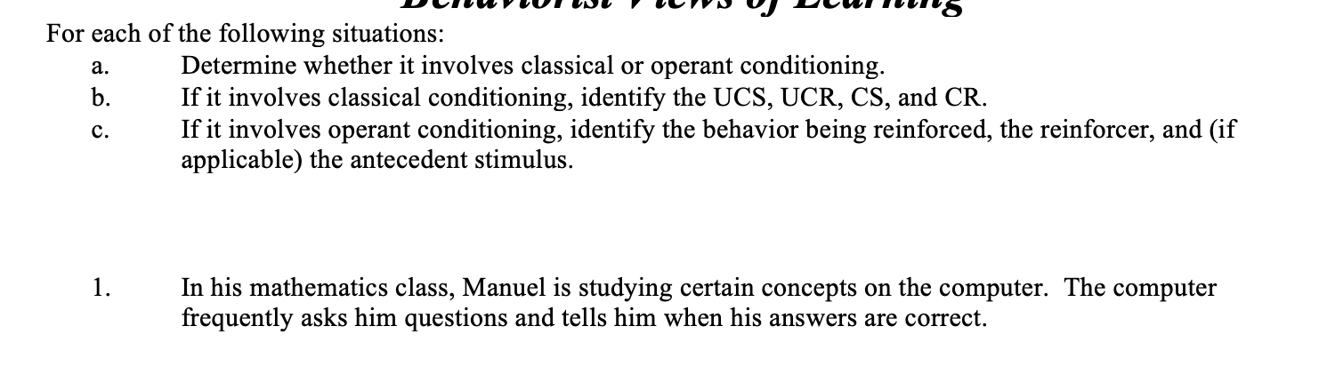 Problem 3 A computer has the following behavior when