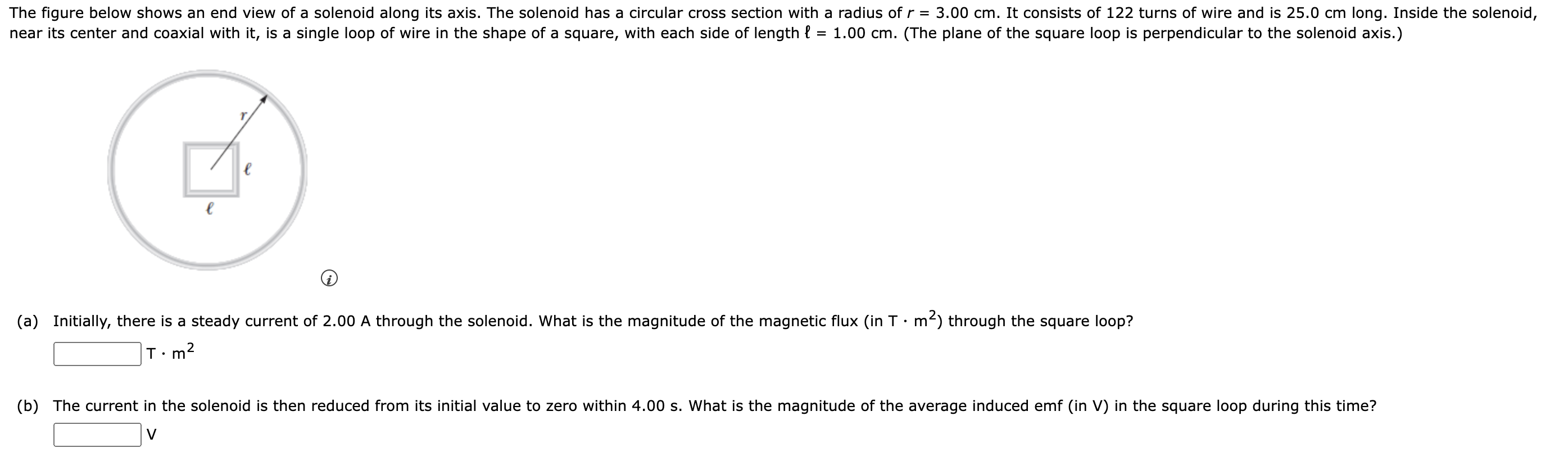 Solved \\( \\ell=1.00 \\mathrm{~cm} \\). | Chegg.com