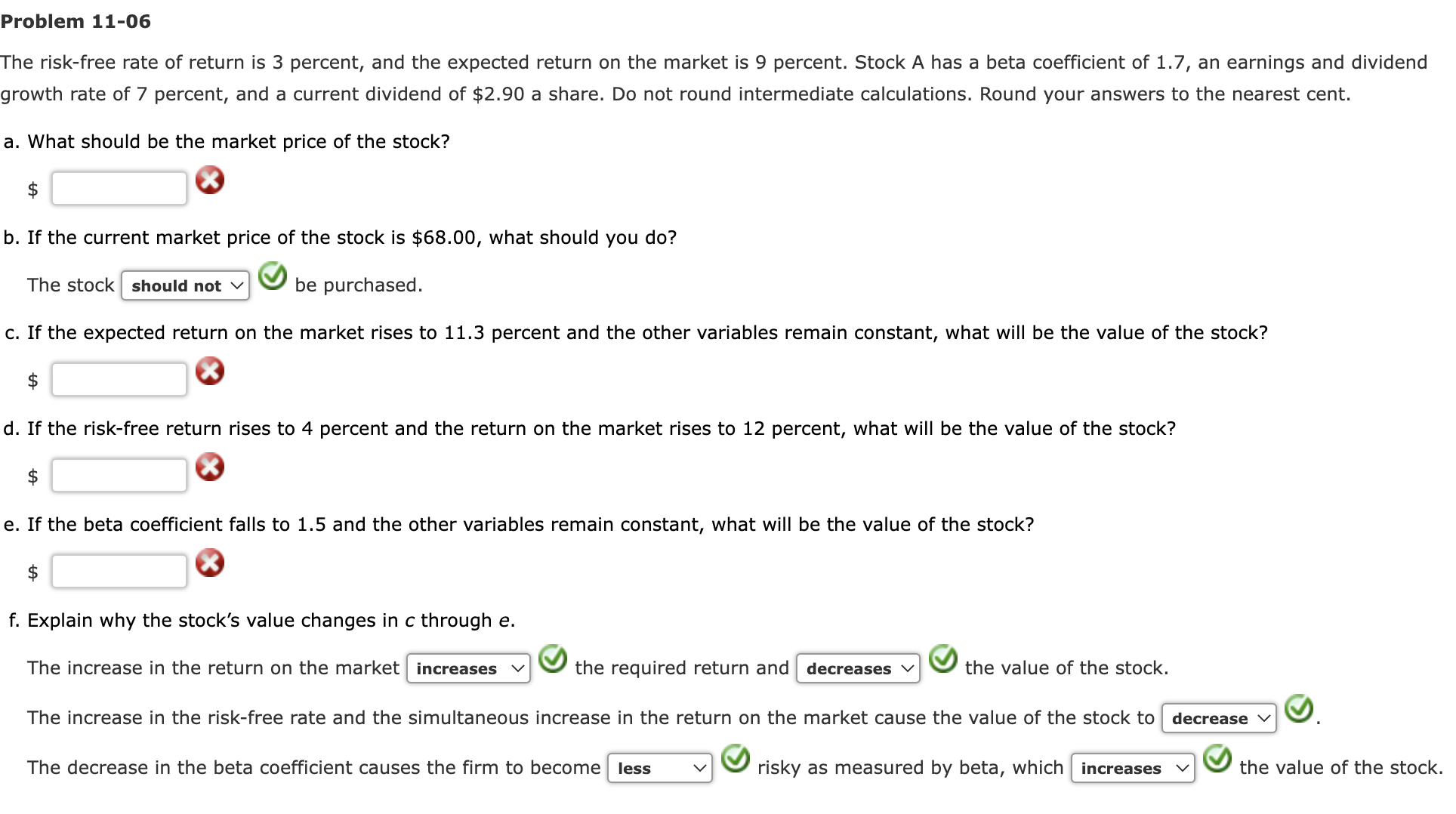 solved-problem-11-06-the-risk-free-rate-of-return-is-3-chegg