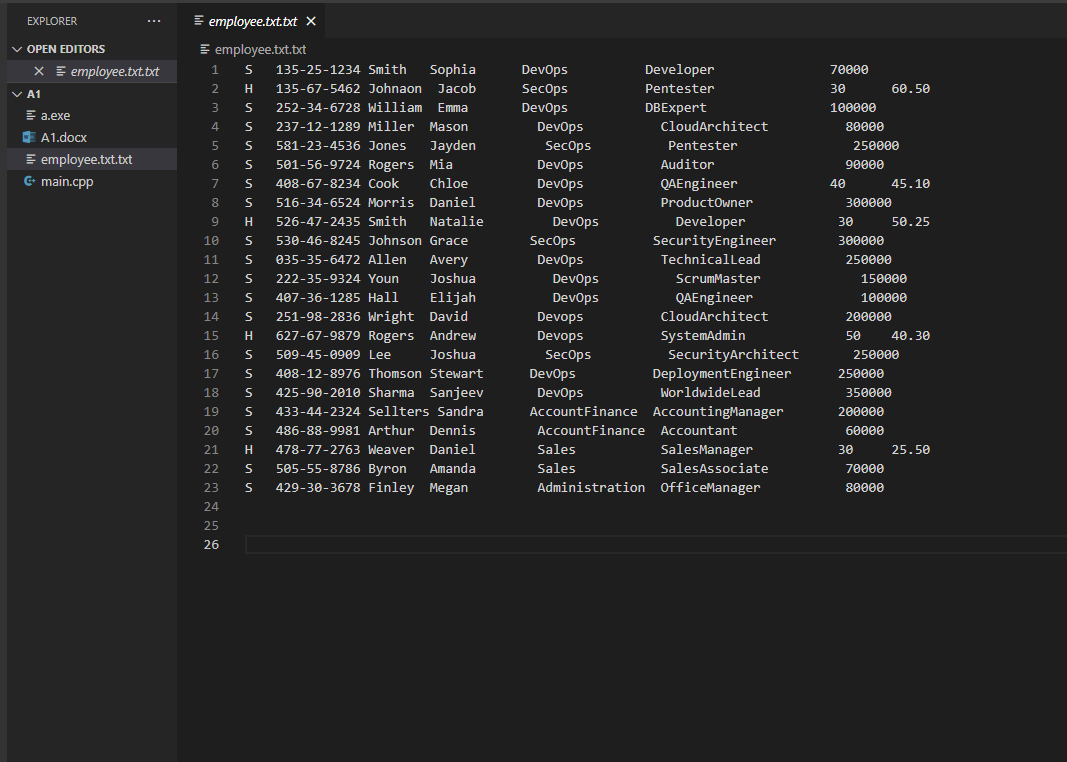 Instruction *) All coding is in c++ using mingw64