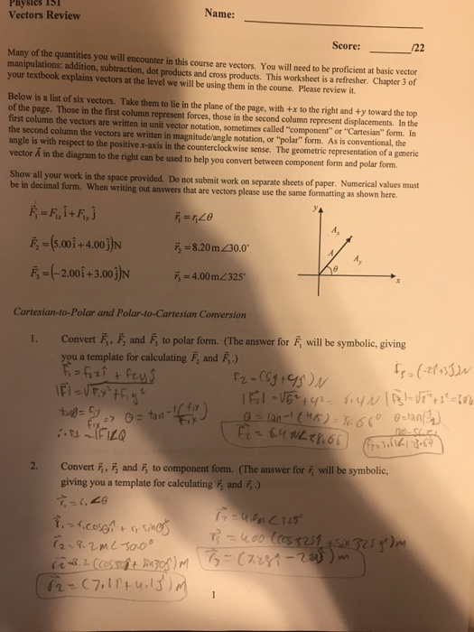 Solved Name Vectors Review Score 22 Many Of The Chegg Solved Name Vectors Review Score 22 Many Of The Chegg