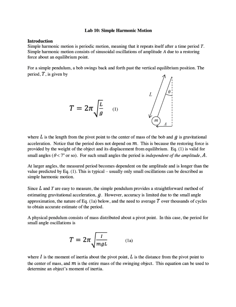 periodic motion pendulum