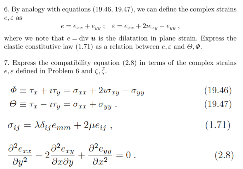 Solved 6. By analogy with equations (19.46,19.47), we can | Chegg.com