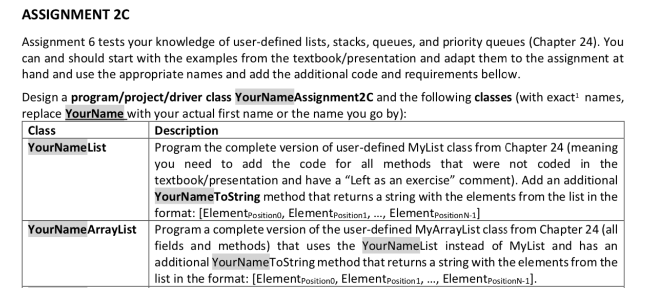 ASSIGNMENT 20 Assignment 6 tests your knowledge of | Chegg.com