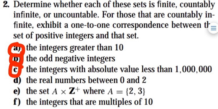 solved-2-determine-whether-each-of-these-sets-is-finite-chegg