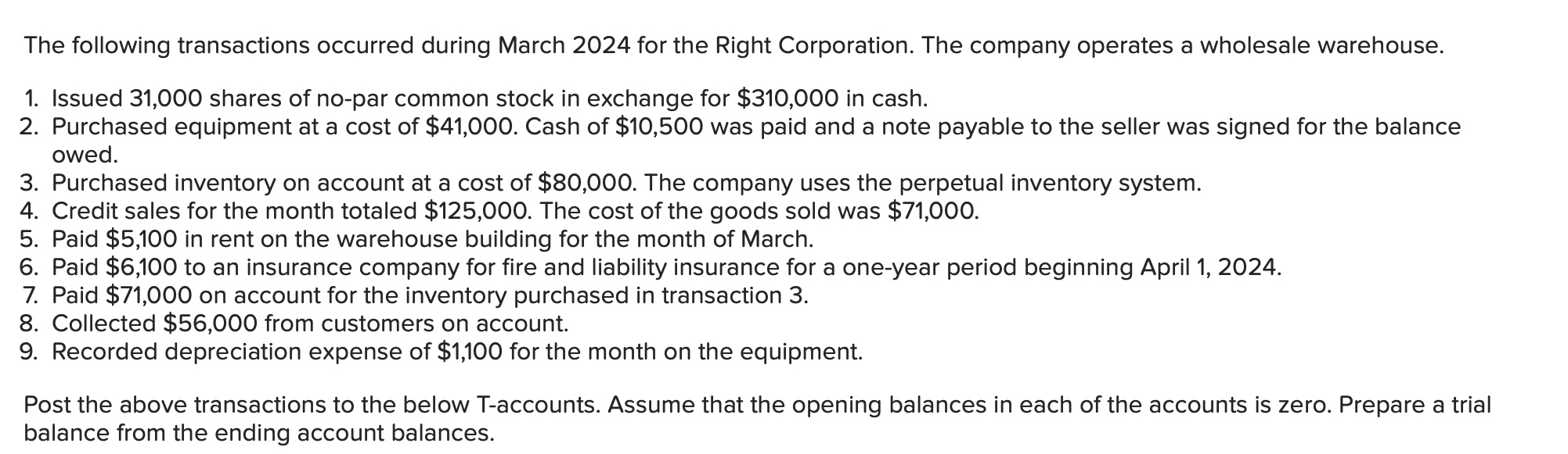 solved-the-following-transactions-occurred-during-march-2024-chegg