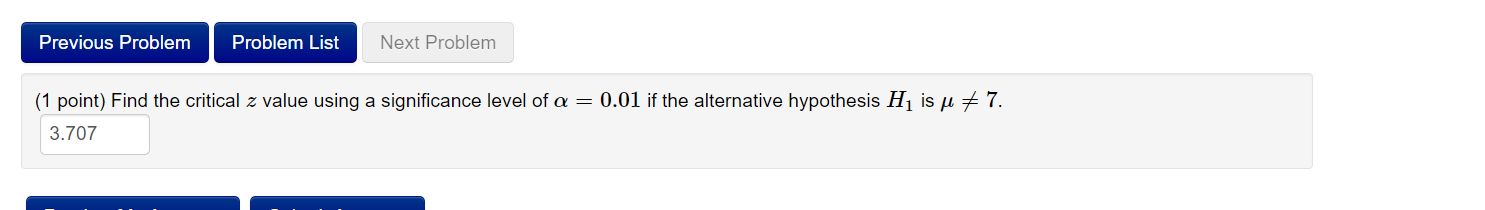 Solved (1 point) Suppose that you are to conduct the | Chegg.com