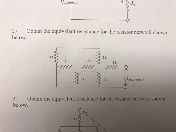 Solved Obtain the equivalent resistance for the resistor