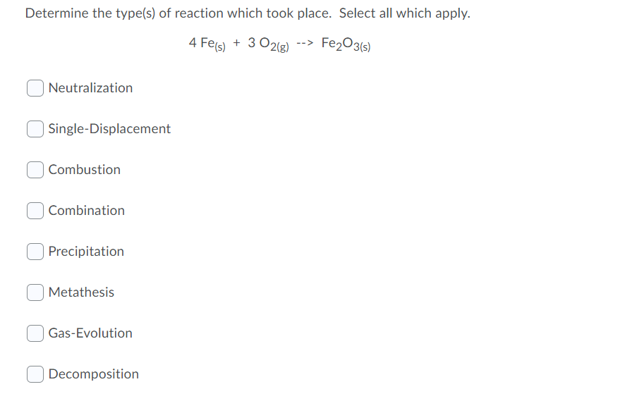 solved-determine-the-types-of-reaction-that-took-place-chegg