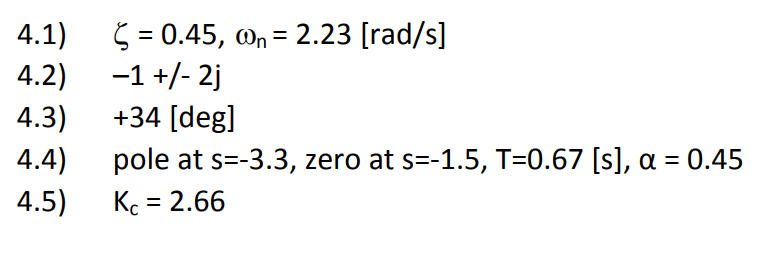 Solved Question 4 (5 Marks) An open loop system with | Chegg.com