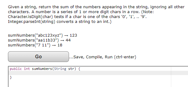 Solved Given a string, return a version where all characters | Chegg.com