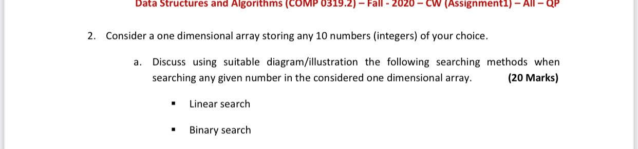 Solved I want a java code of linear search and java code | Chegg.com