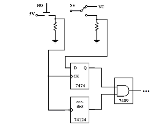 The following circuit is designed to store the state | Chegg.com