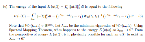 Problem 1. (30 points) Note the following linear | Chegg.com