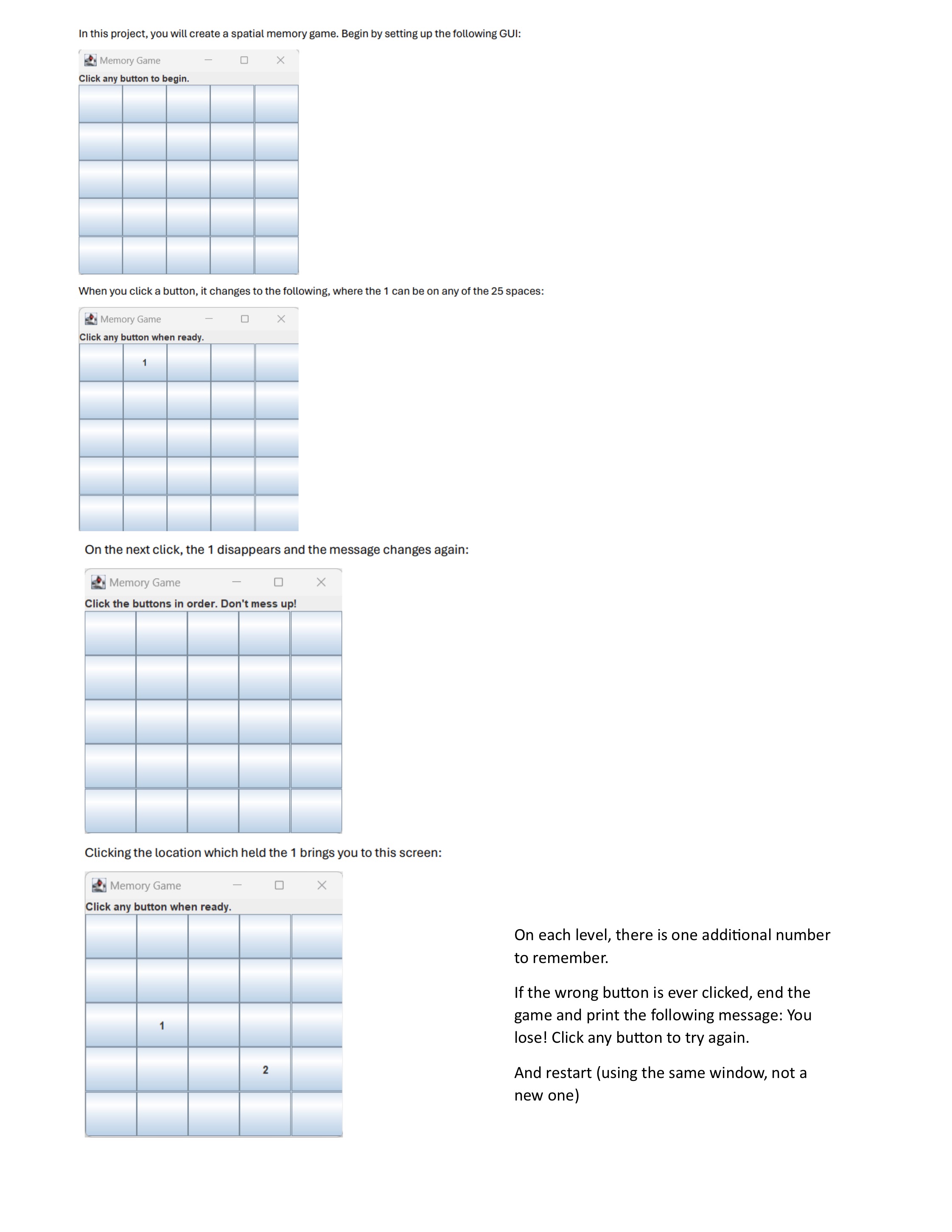 Solved Java.In this project, you will create a spatial | Chegg.com