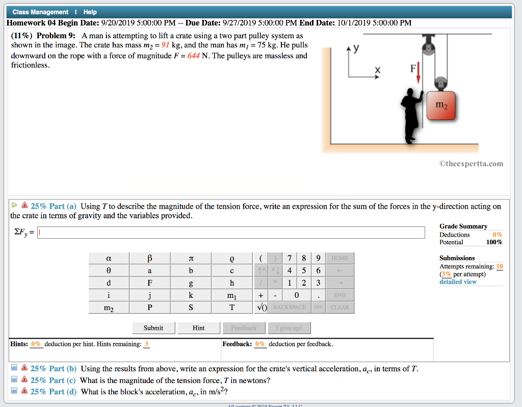 class of 01 homework help