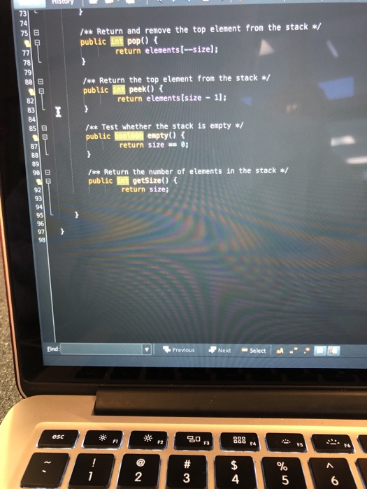 Solved For intro to java problem 10.6, can’t figure out why | Chegg.com