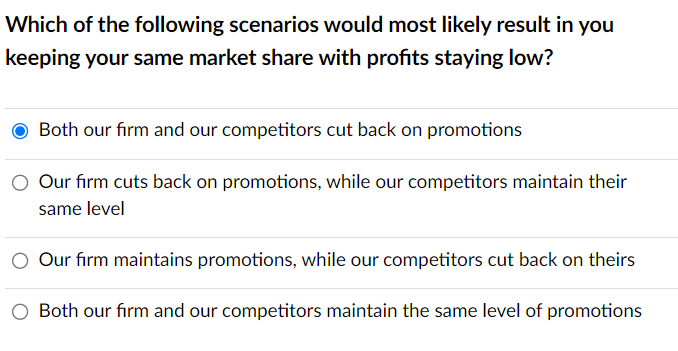 Solved Which Of The Following Scenarios Would Most Likely | Chegg.com