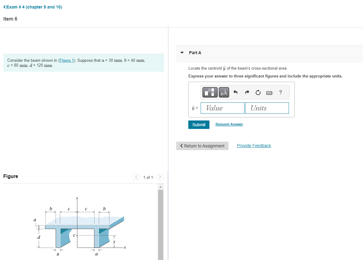 Solved Consider The Beam Shown In 1. Suppose That A=30 | Chegg.com