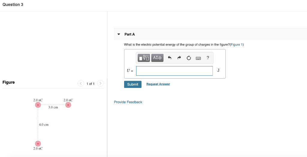Solved Question 3 Part A What is the electric potential | Chegg.com