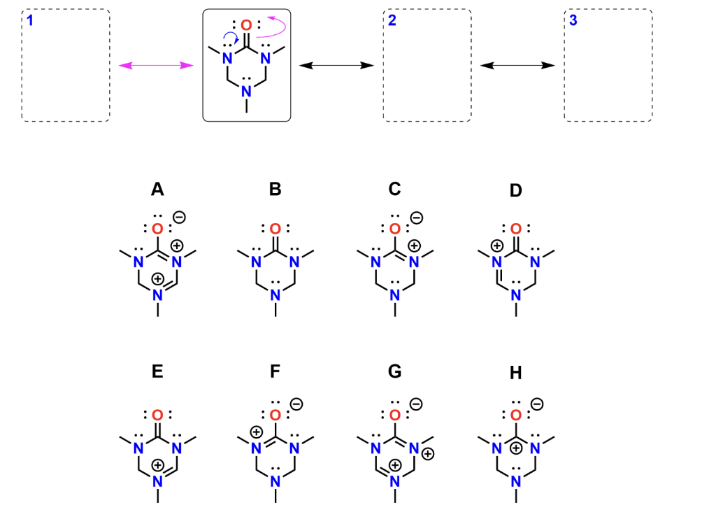 Solved Please identify the MINOR contributing resonance | Chegg.com