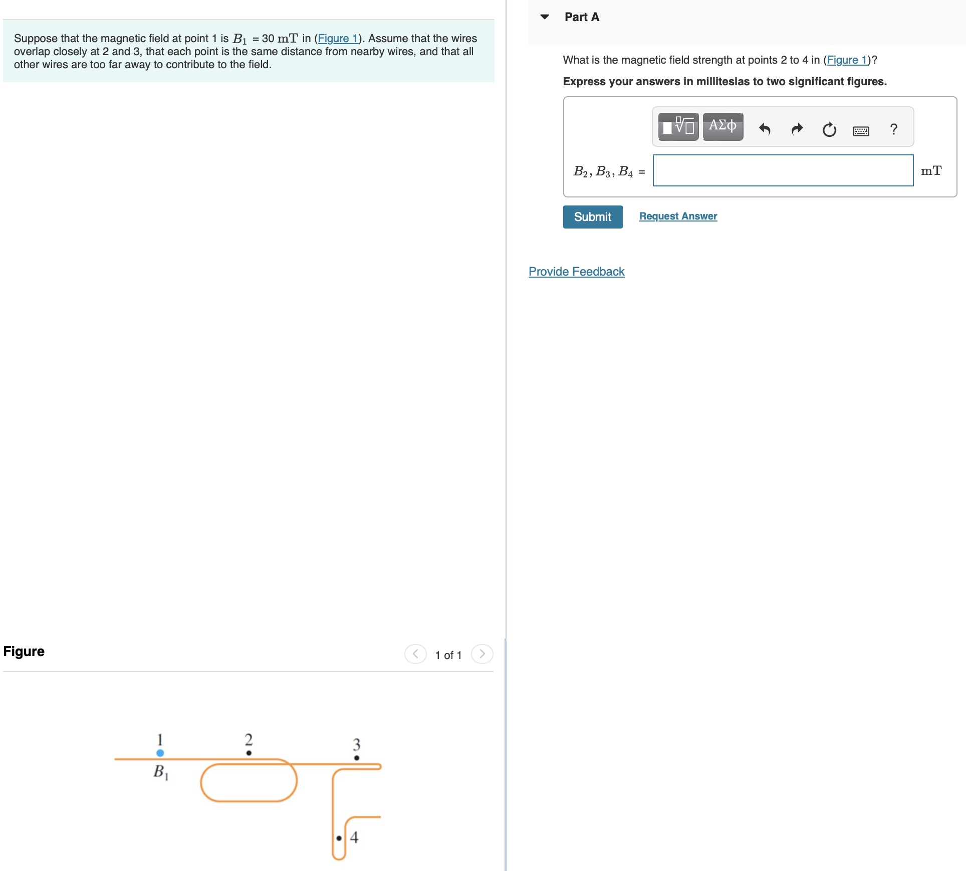 Solved Suppose that the magnetic field at ﻿point | Chegg.com