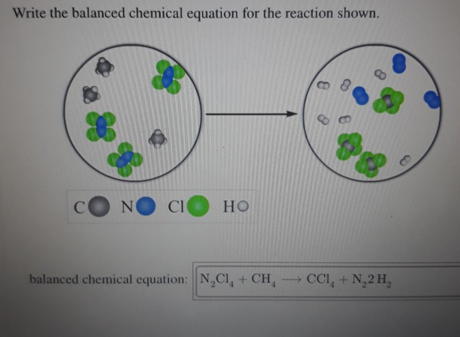 Solved A balanced reaction equation must have the same | Chegg.com